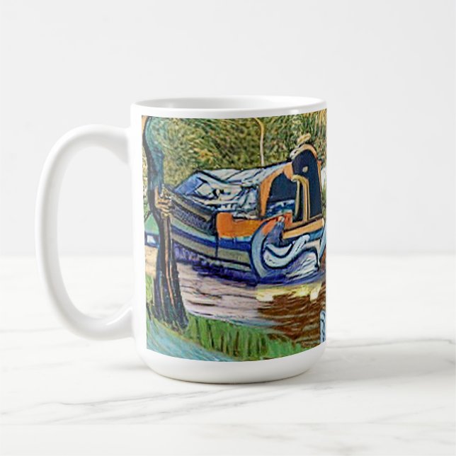 NARROWBOATS COFFEE MUG (Left)