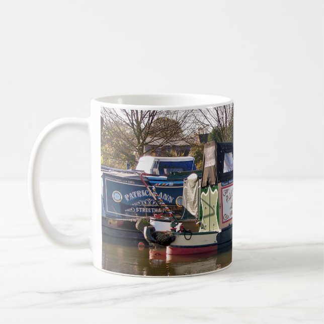 NARROWBOATS COFFEE MUG (Left)