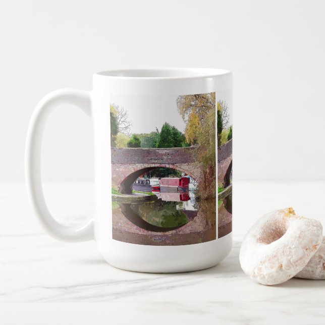 NARROWBOATS COFFEE MUG (With Donut)