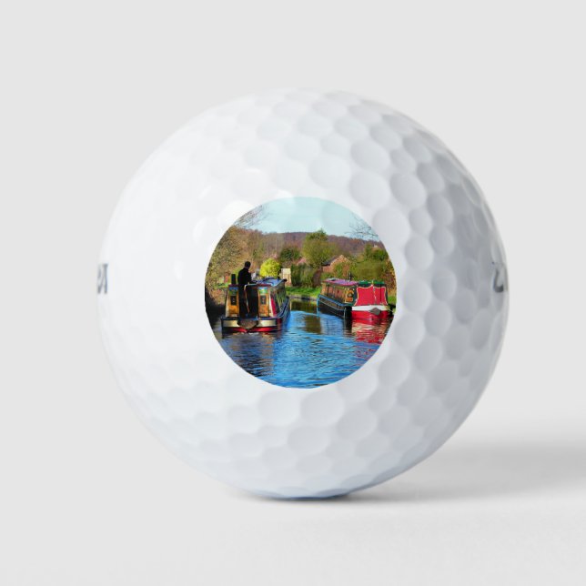 NARROWBOATS   GOLF BALLS (Front)
