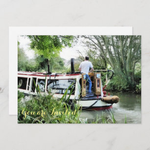 NARROWBOATS INVITATION