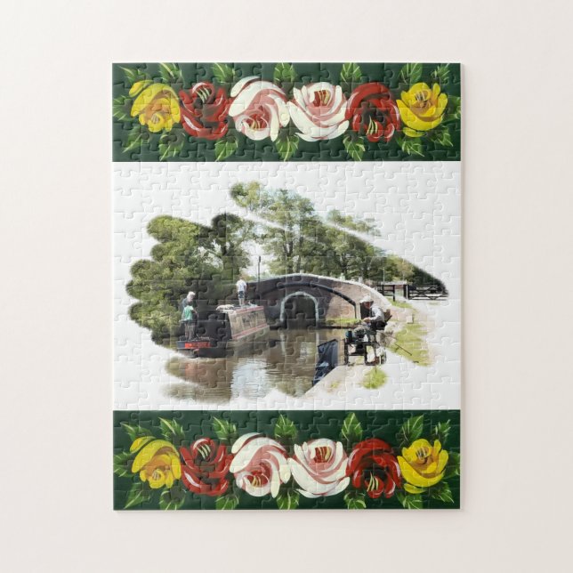 NARROWBOATS JIGSAW PUZZLE (Vertical)