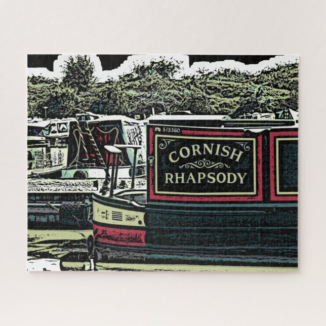 NARROWBOATS JIGSAW PUZZLE (Horizontal)
