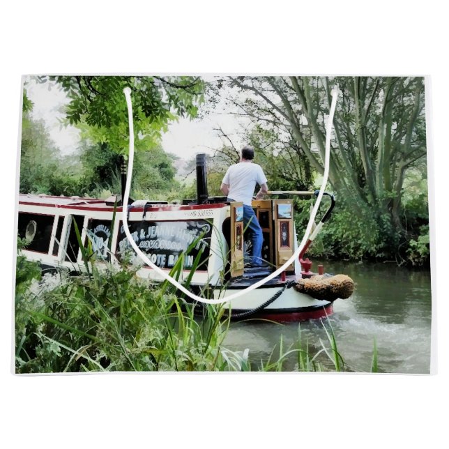 NARROWBOATS LARGE GIFT BAG (Front)