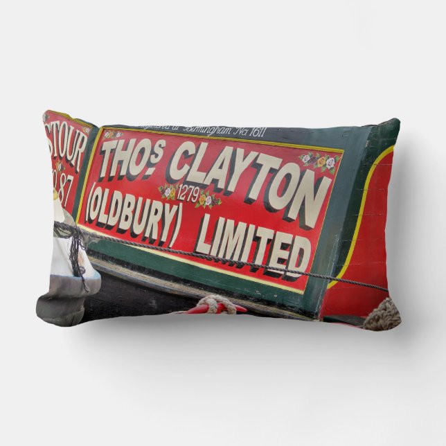NARROWBOATS LUMBAR CUSHION (Front)