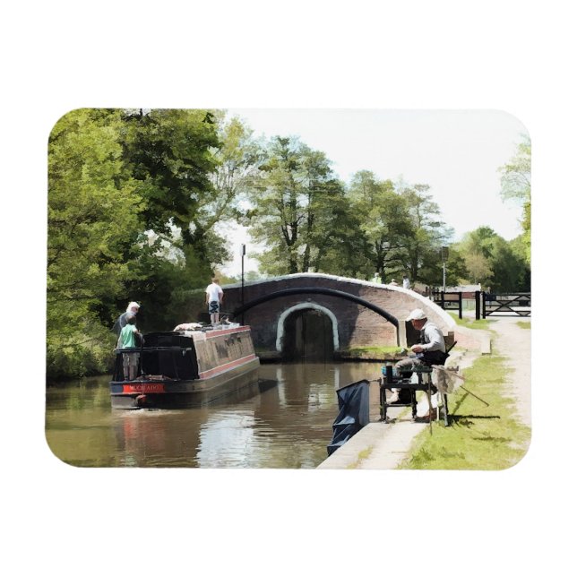 NARROWBOATS MAGNET (Horizontal)