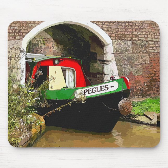 NARROWBOATS MOUSE MAT (Front)