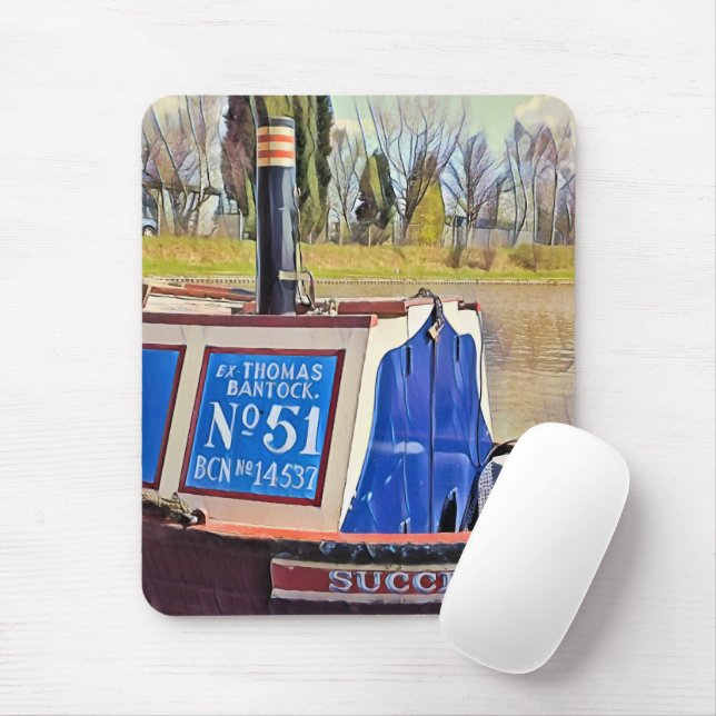 NARROWBOATS     MOUSE MAT (With Mouse)