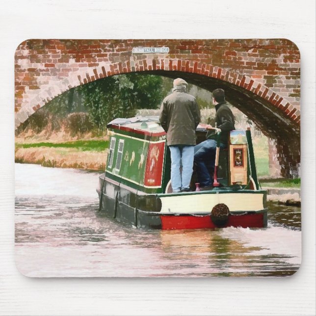 NARROWBOATS MOUSE MAT (Front)