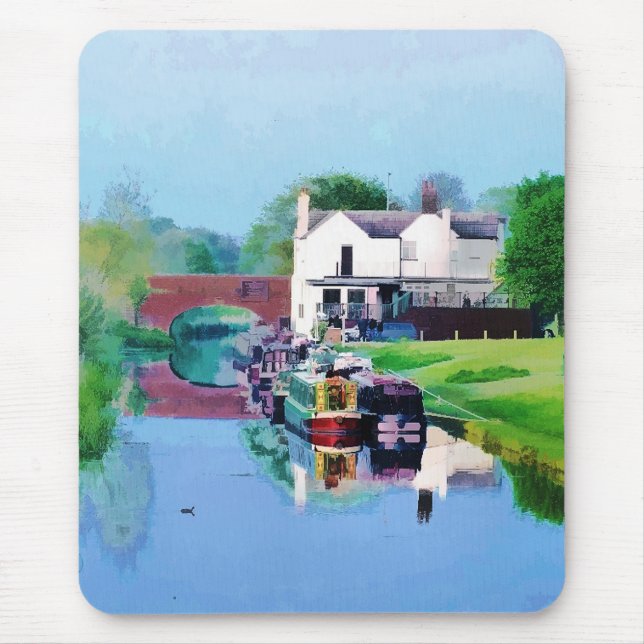NARROWBOATS MOUSE MAT (Front)
