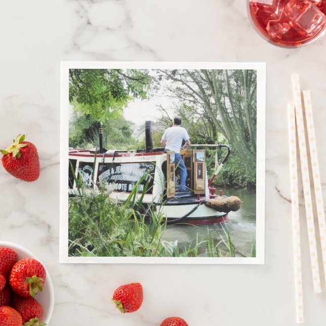 NARROWBOATS NAPKIN (Insitu)