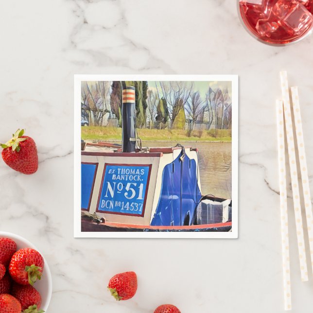 NARROWBOATS   NAPKIN (Insitu)