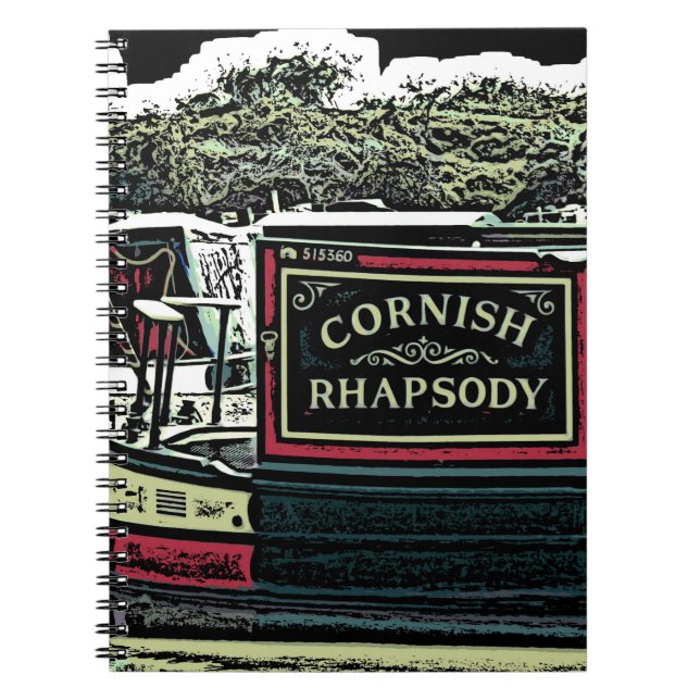 NARROWBOATS   NOTEBOOK (Front)
