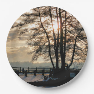 NARROWBOATS PAPER PLATE