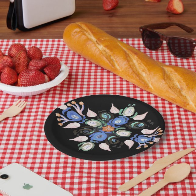 NARROWBOATS PAPER PLATE (Picnic)