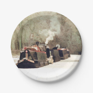 NARROWBOATS PAPER PLATE