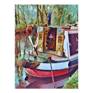 NARROWBOATS  PHOTO PRINT