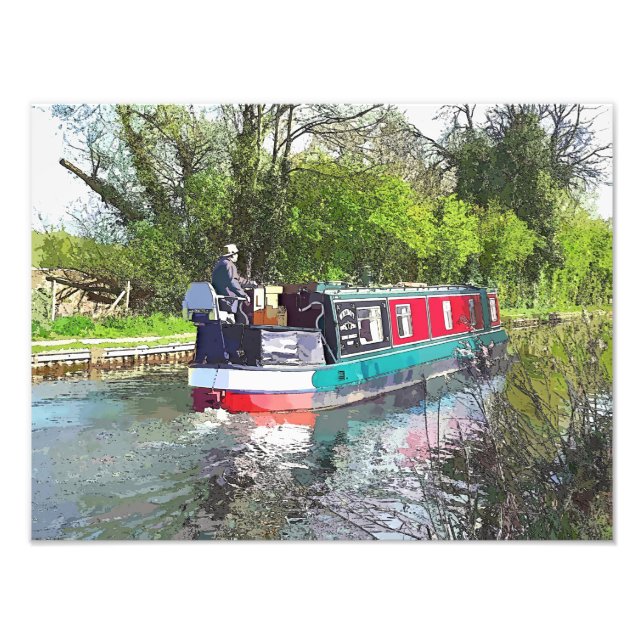 NARROWBOATS PHOTO PRINT (Front)