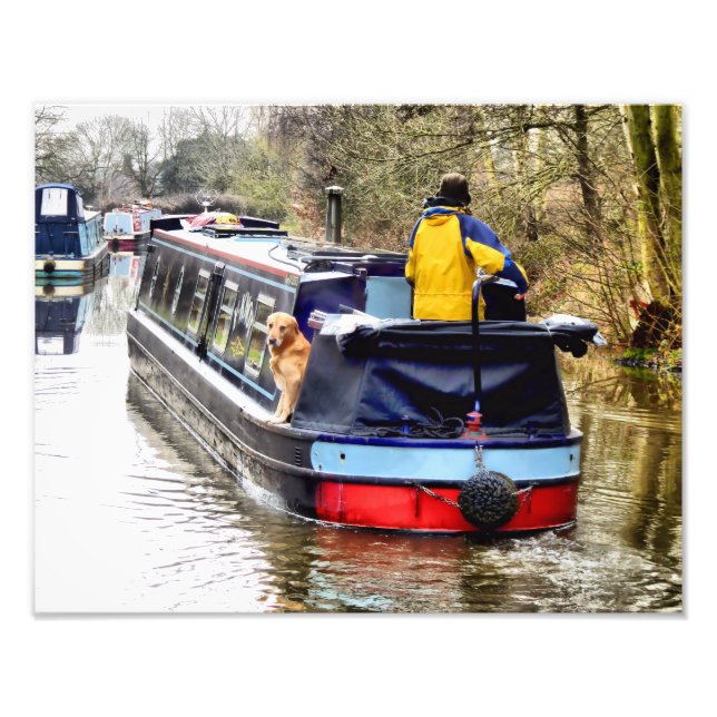 NARROWBOATS PHOTO PRINT (Front)