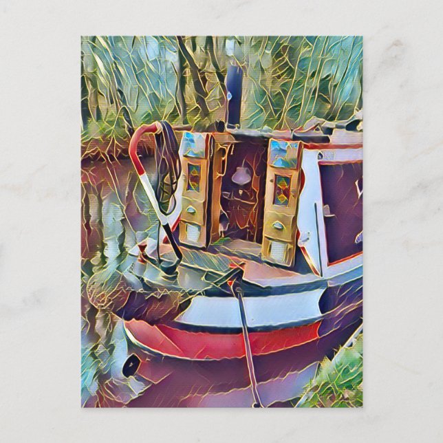 NARROWBOATS    POSTCARD (Front)