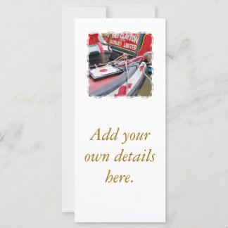 NARROWBOATS RACK CARDS