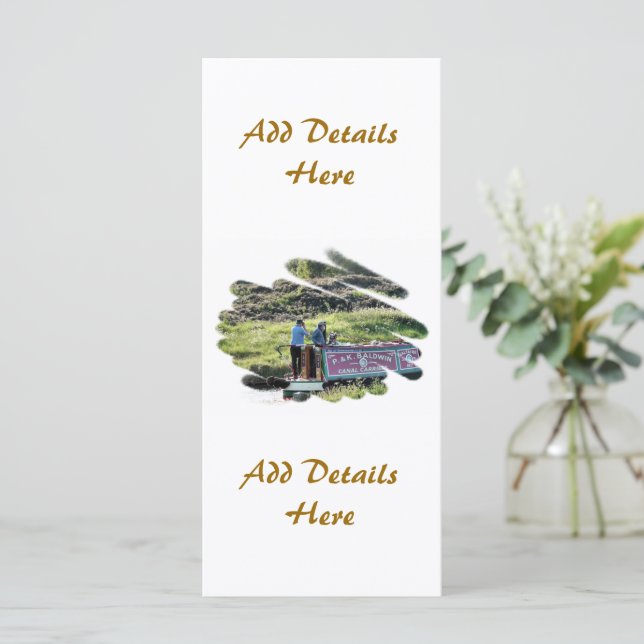 NARROWBOATS RACK CARDS (Standing Front)