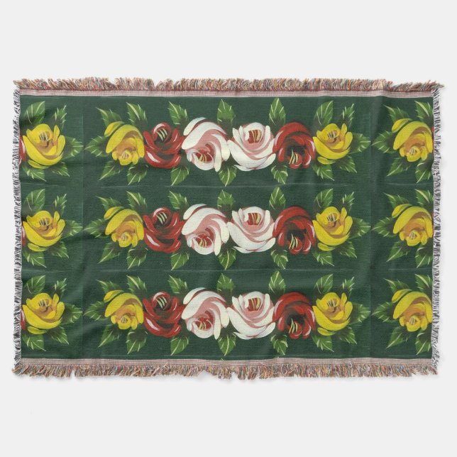 NARROWBOATS THROW BLANKET (Front)