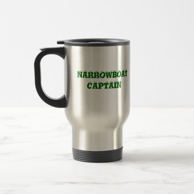 NARROWBOATS TRAVEL MUG (Left)