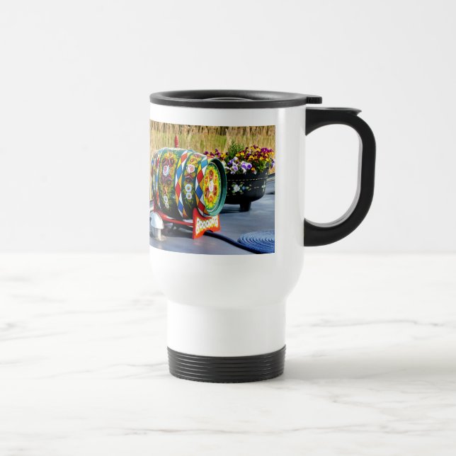 NARROWBOATS TRAVEL MUG (Right)