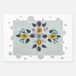 NARROWBOATS WRAPPING PAPER SHEET