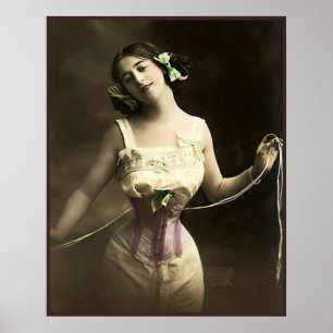 Narrowing Her Waist Poster