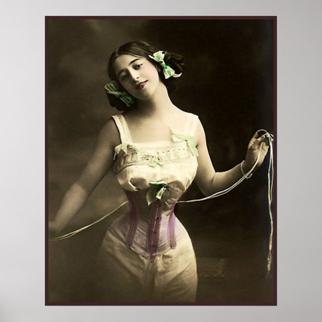 Narrowing Her Waist Poster (Front)