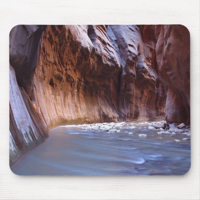 Narrows Zion National Park Mouse Mat (Front)