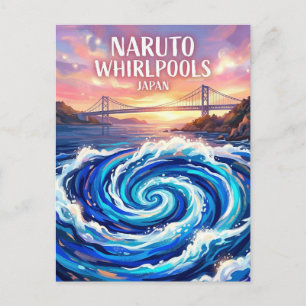 Naruto Whirlpools Japan Postcard