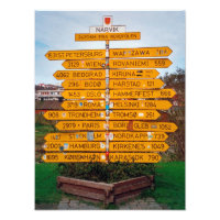 Narvik signpost