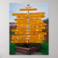 Narvik signpost
