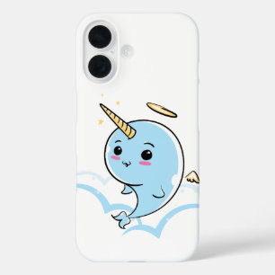 Narwhal Angel Cutie iPhone 16 Case