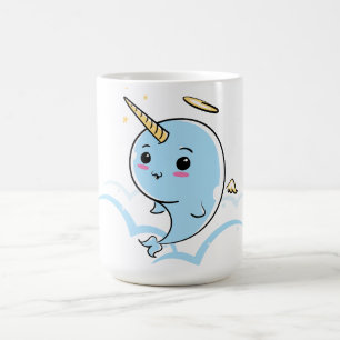 Narwhal Angel Cutie Coffee Mug