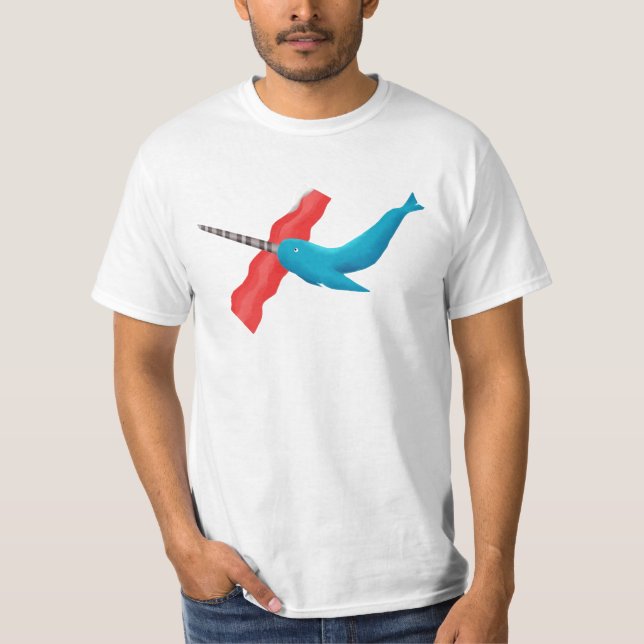 Narwhal Bacon T-Shirt (Front)
