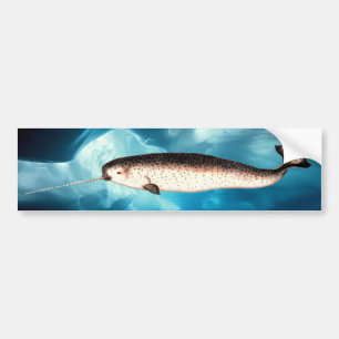Narwhal Bumper Sticker