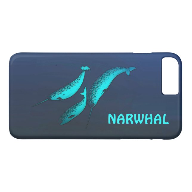 Narwhal Case-Mate iPhone Case (Back (Horizontal))