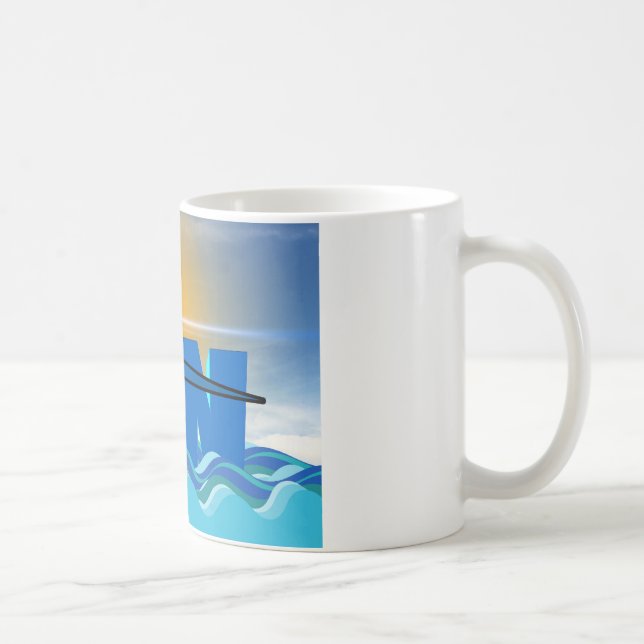 narwhal coffee mug (Right)