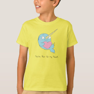 Narwhal Cute Kids Cartoon T-Shirt