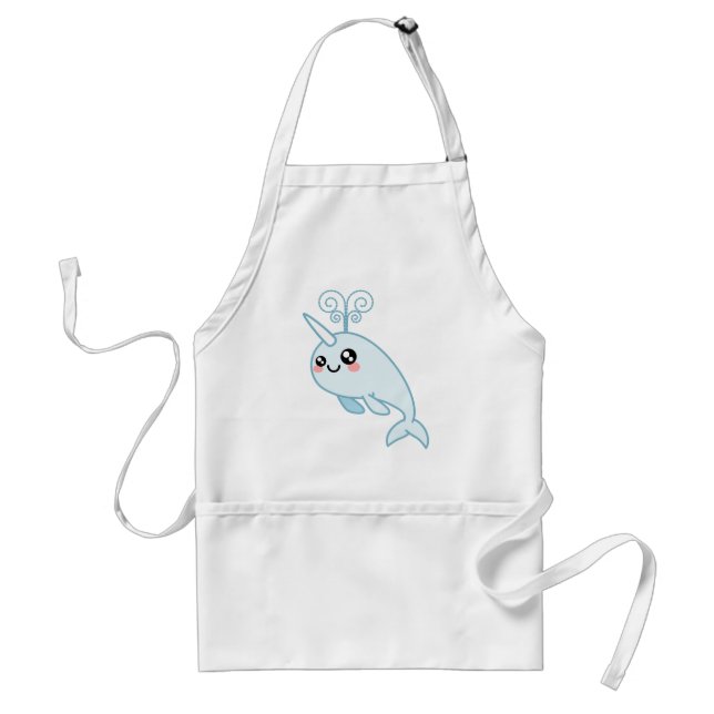 Narwhal Cutie Standard Apron (Front)