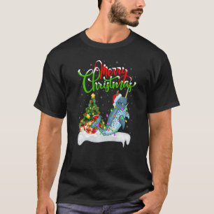 Narwhal Fish  Xmas Decorations Santa Narwhal Chris T-Shirt