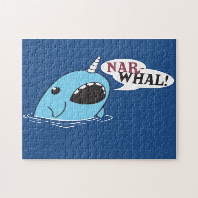 Narwhal Jigsaw Puzzle (Horizontal)