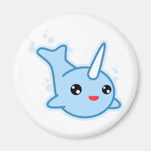 Narwhal Kawaii Magnet
