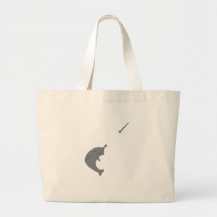 Narwhal Large Tote Bag