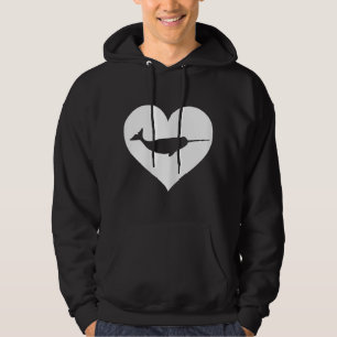 Narwhal Lover Women Girls Boys Kids Hoodie