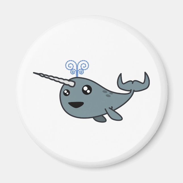 Narwhal! Magnet (Front)